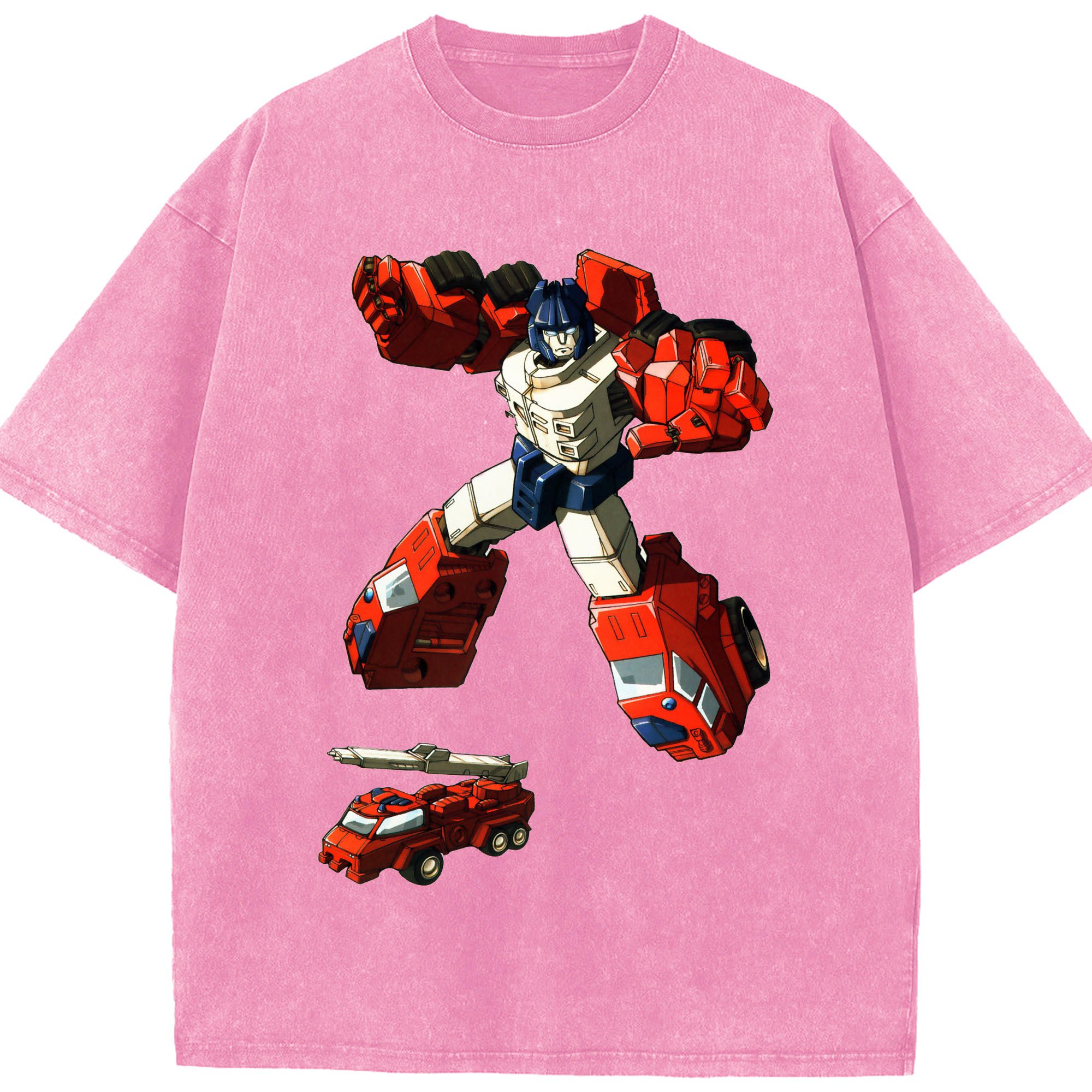（画像用）  綿100% ヴィンテージ風 半袖Tシャツ（フロントプリント）